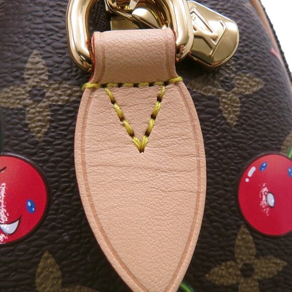 LOUIS VUITTON LV × TM Speedy Bandouliere Size 20 Monogram Cherry Red M13094 - Picture 6 of 16